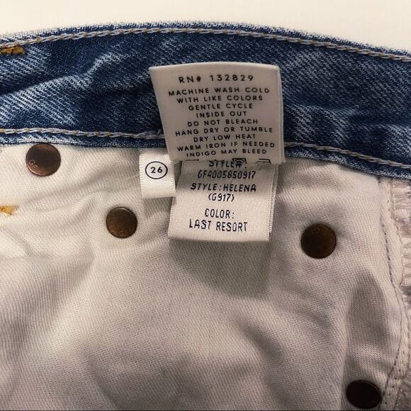 GRLFRND Helena High In Last Resort Jeans sz 26 - Picture 9 of 12